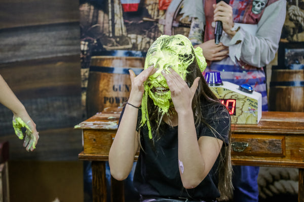 pie in the face girl