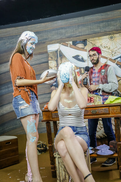 Pie Face Girls Challenge - Full Program 04 | FullHD 1920x1080