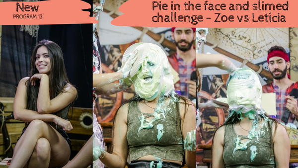 pie in the face girl