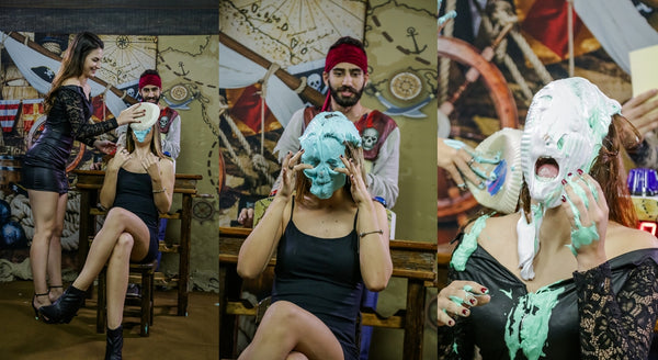 Supermodel vs Kawany in the pie in the face challenge on show 12 - mp4fullHD 1920x1080