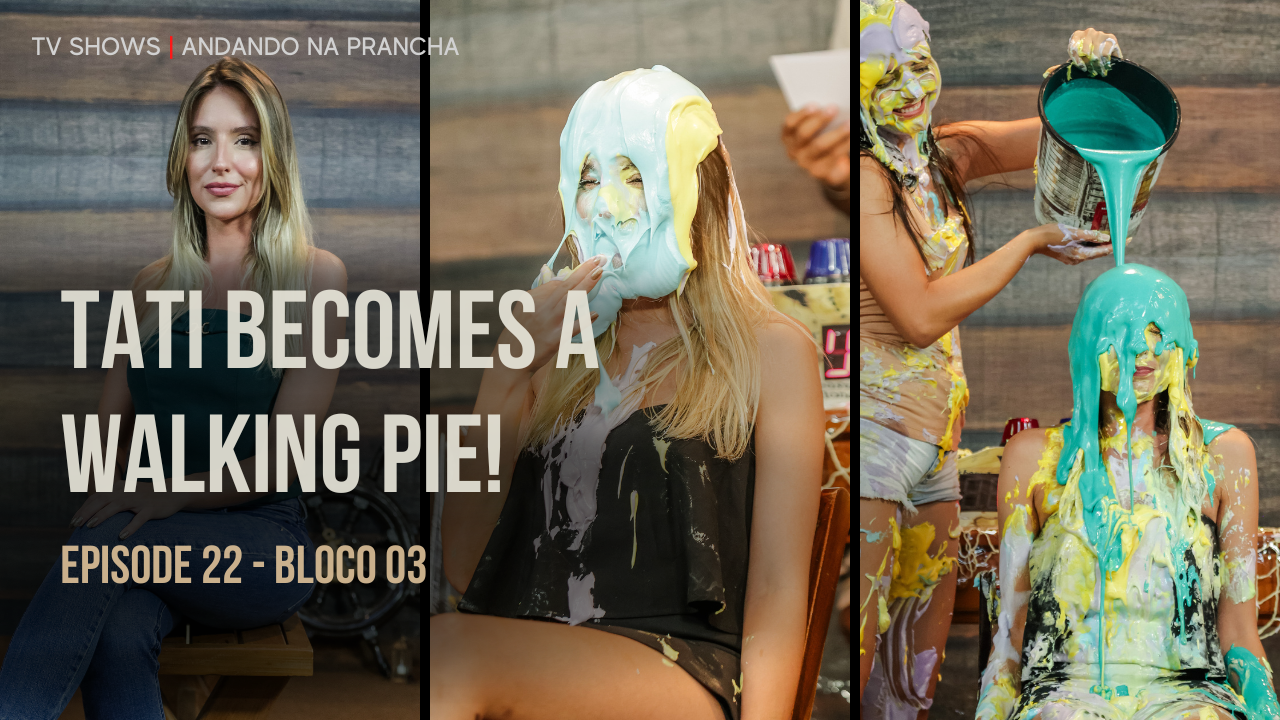 Tati Becomes a Walking Pie! – Tati vs. Ana, Pie Challenge – Episode 22, Bloco 3 | mp4. fulHD 1920x1080