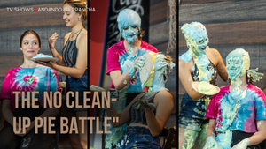 Pie Chaos: "Who Stays Dirtier – Sophia or Victoria? The No Clean-Up Pie Battle", Program 21 | mp4. fulHD 1920x1080