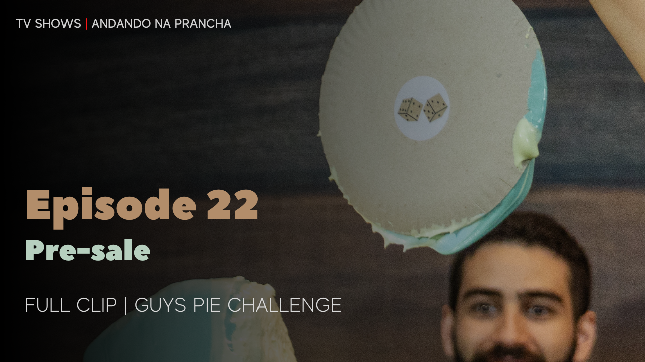 PRE-SALE Episode 22 | Pie Challenge Program 22 ("Guys getting pied in the face" - Full Clip) mp4. fulHD 1920x1080