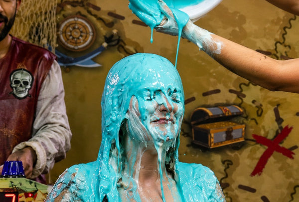 Pie Challenge Program 13 – Unlucky Biologist! [Mia vs. Anna – Pies Galore & Double Slime!] mp4fullHD 1920x1080