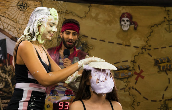 Pie Challenge Program 13 – Unlucky Biologist! [Mia vs. Anna – Pies Galore & Double Slime!] mp4fullHD 1920x1080