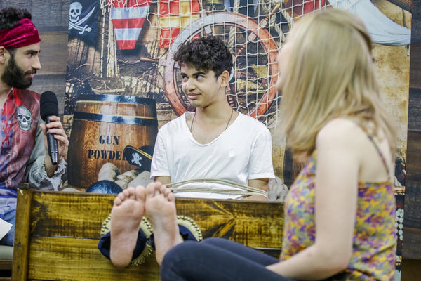 Tickling feet and cute guy - 'program 08 Bruno'