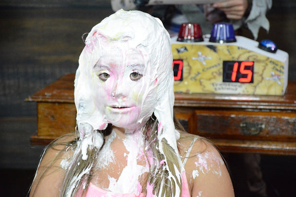 Special Nicoly taking many pies in the face and slimed and friends (Full Program 03 and 08)