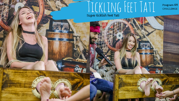 tickling girls feet